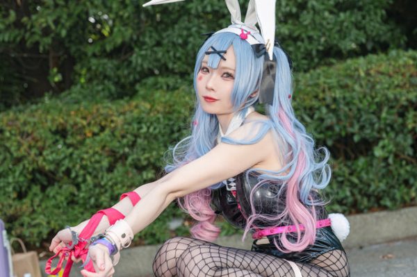 Wonder Festival2025：高宫Takamiya兔女郎初音未来cos成焦点