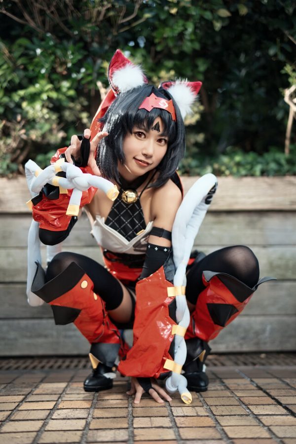 黑皮肤猫娘的性感演绎：音琴ひつじ的绝区零·猫宫又奈COS