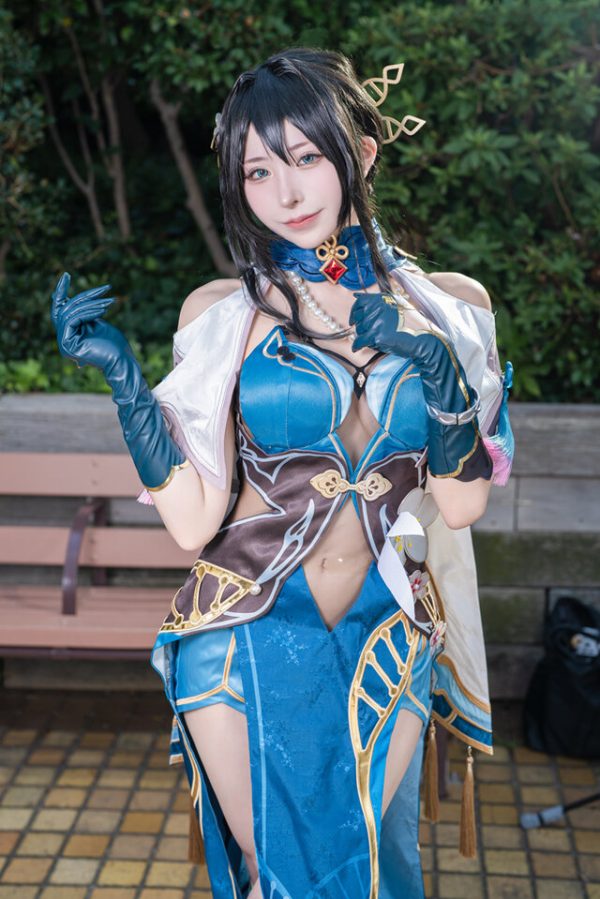 池袋阳光城夏日acosta!盛会：Nuna完美还原星穹铁道阮·梅COS