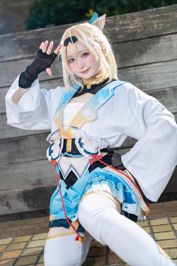 港米拉Tehslu完美风真伊吕波cos，池袋阳光城acosta!热度爆表