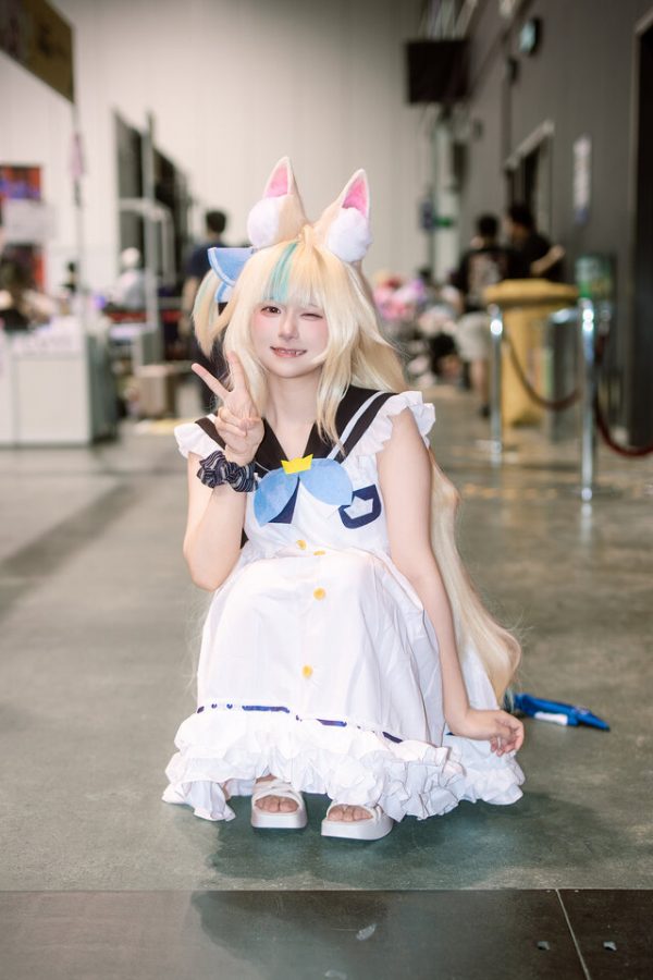 从虚拟到现实：藍幽SamekoSabaCOS带来心动的二次元魅力