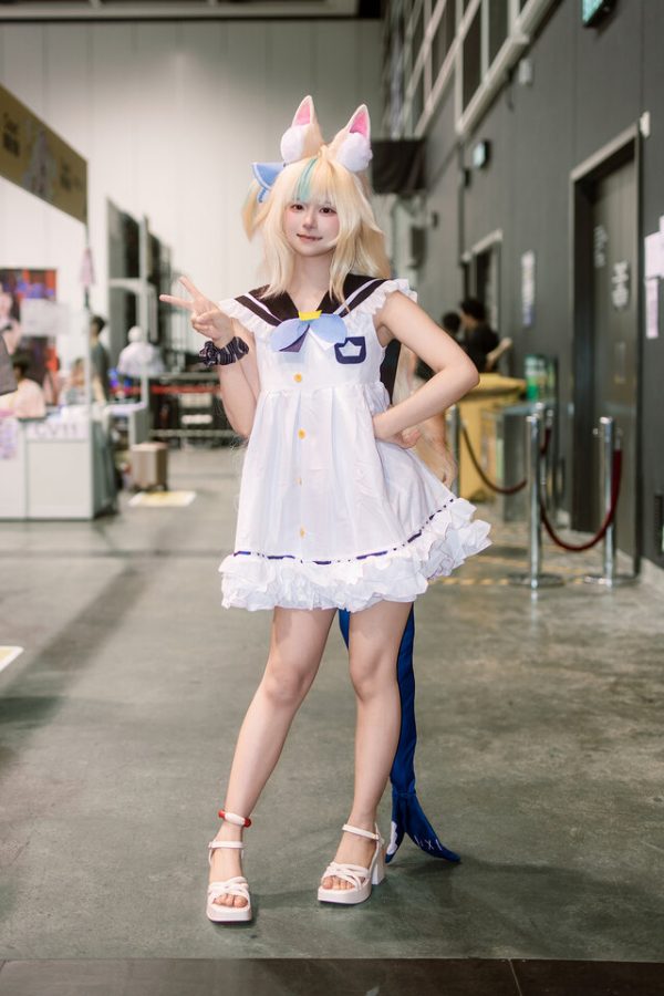 从虚拟到现实：藍幽SamekoSabaCOS带来心动的二次元魅力