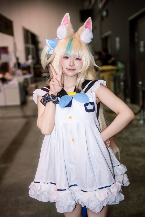 从虚拟到现实：藍幽SamekoSabaCOS带来心动的二次元魅力