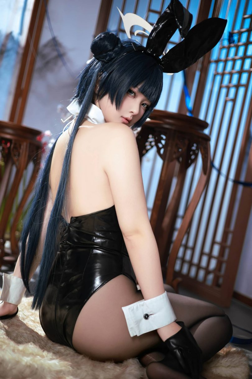 屿鱼YukakoCOS妃咲|屿鱼Yukako_蔚蓝档案·龙华妃咲cos[40P-268MB]