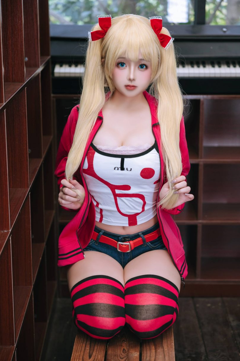 日奈娇cos秋月爱莉|椎名莜(日奈娇)_鬼父·秋月爱莉cos作品 日奈娇cos秋月爱莉|椎名莜(日奈娇)_鬼父·秋月爱莉cos作品