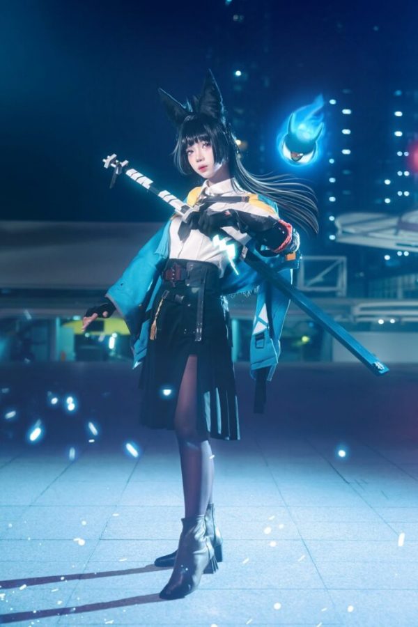 Yuri绝区零·星见雅COS：完美诠释冰霜与优雅并存的魅力演绎