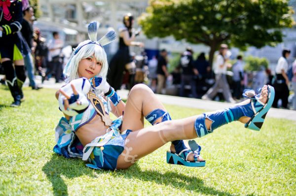 阳光逐浪!音琴ひつじ原神玛拉妮COS,夏日元气暴击名古屋 阳光逐浪!音琴ひつじ原神玛拉妮COS,夏日元气暴击名古屋