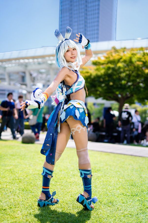 阳光逐浪!音琴ひつじ原神玛拉妮COS,夏日元气暴击名古屋 阳光逐浪!音琴ひつじ原神玛拉妮COS,夏日元气暴击名古屋