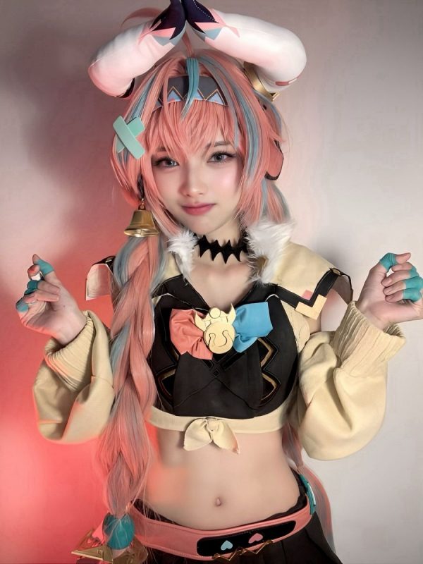 黛米Demi原神瓦雷莎COS：再现雷霆与优雅并存的神秘女英雄