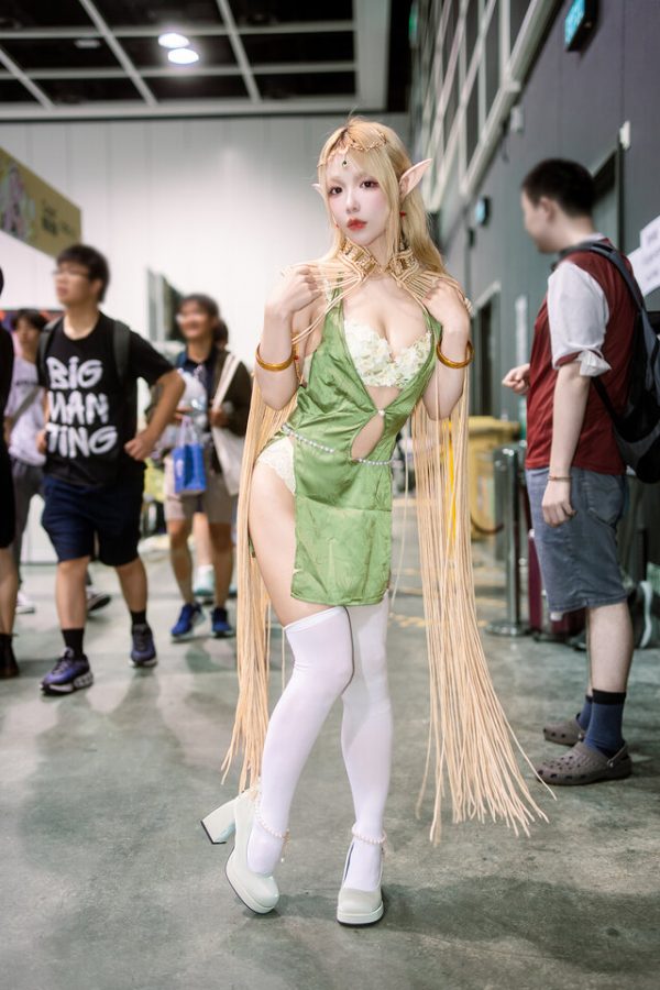 香港ACGHK2025大热话题：Cherie Yeung的精灵COS引爆全场