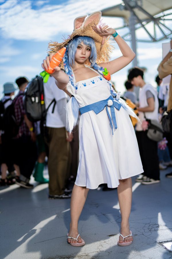 兔田佩克拉COS：Kadolin_Hitomi在Comiket 106化身夏日甜心