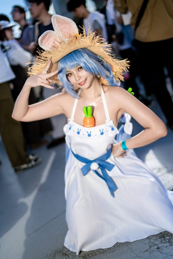 兔田佩克拉COS：Kadolin_Hitomi在Comiket 106化身夏日甜心