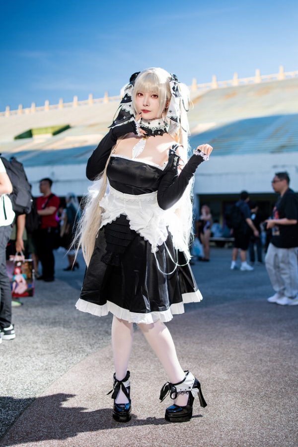 直击FF45:葵Aoi碧蓝航线女仆可畏COS优雅与性感的完美化身 直击FF45:葵Aoi碧蓝航线女仆可畏COS优雅与性感的完美化身