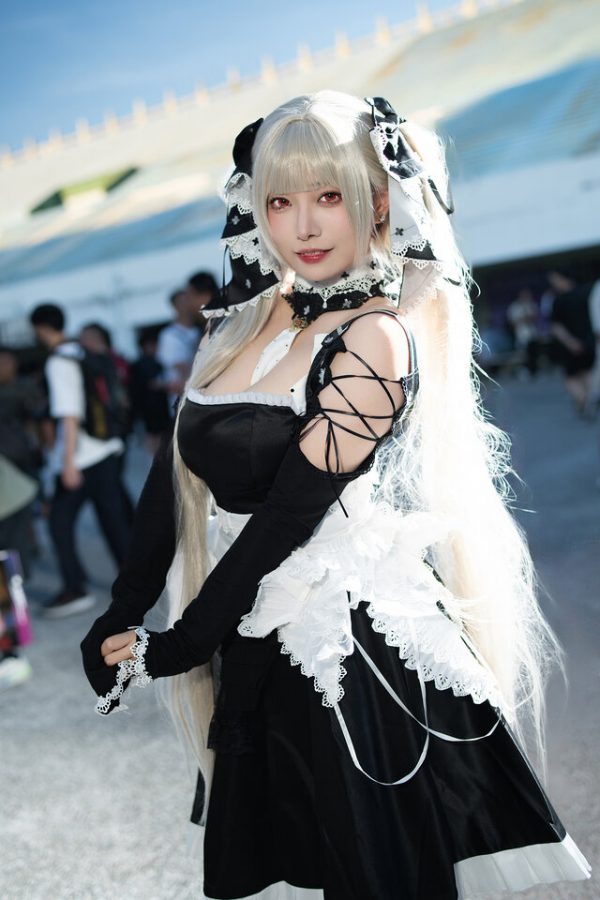 直击FF45:葵Aoi碧蓝航线女仆可畏COS优雅与性感的完美化身 直击FF45:葵Aoi碧蓝航线女仆可畏COS优雅与性感的完美化身