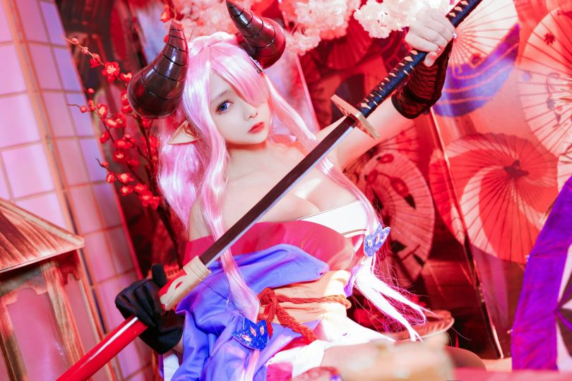 日奈娇COS娜露梅亚|椎名莜(日奈娇)_碧蓝幻想·娜露梅亚cos作品