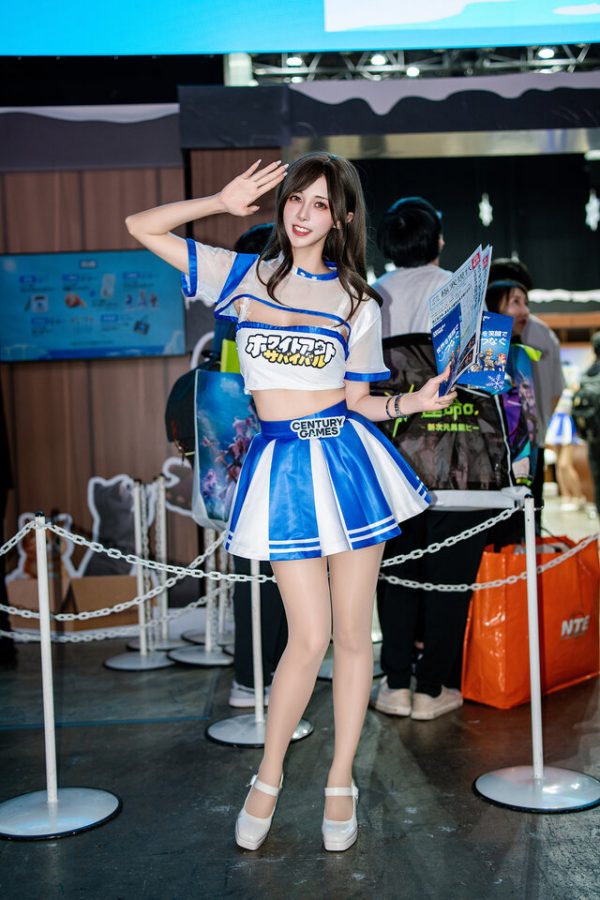零崎沙耶闪耀东京电玩展：无尽冬日女招待COS成TGS2025焦点