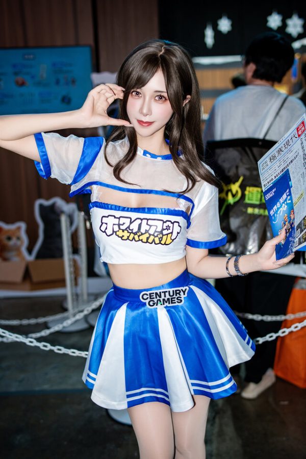 零崎沙耶闪耀东京电玩展：无尽冬日女招待COS成TGS2025焦点
