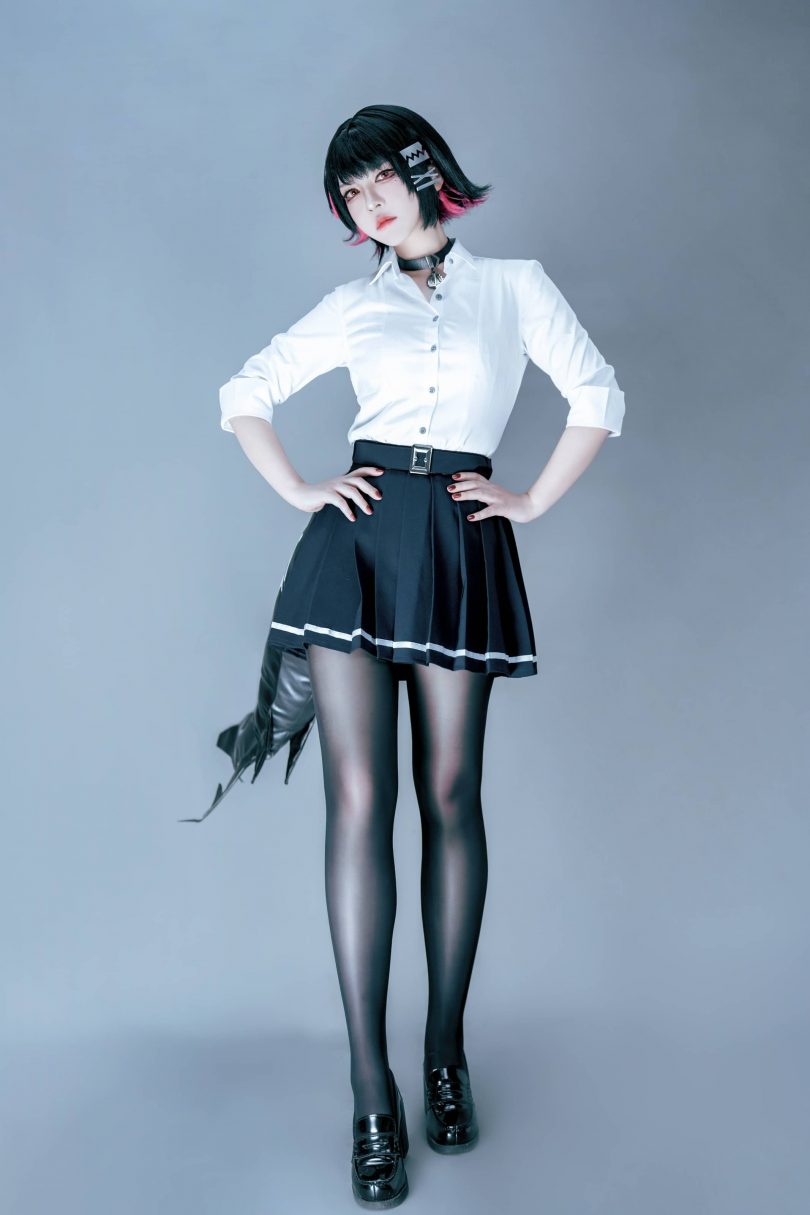 半半子COS艾莲·乔|BANBANKO半半子_绝区零·艾莲乔cos[20P-126MB]