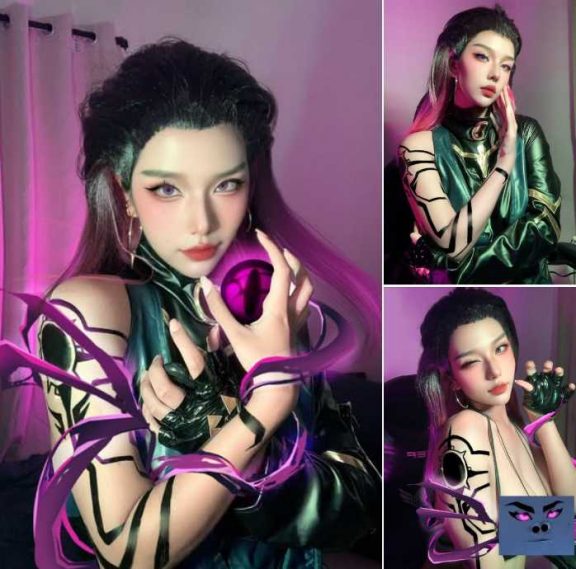 Chonlada_Sirin的蕾娜COS：冷酷姐姐与自信魅力的完美碰撞