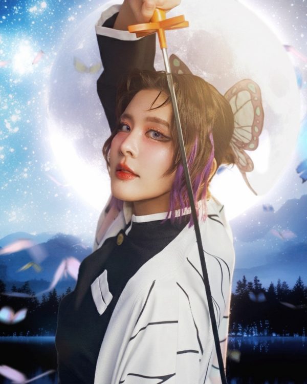 声画共舞蝶翼翩跹：Sophon蝴蝶忍cos赋予角色触手可及的生命