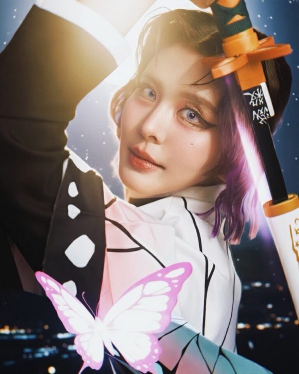 声画共舞蝶翼翩跹：Sophon蝴蝶忍cos赋予角色触手可及的生命