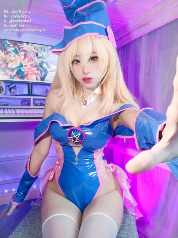 不只是还原！Kyoko黑魔法少女COS在经典可爱中注入性感暴击