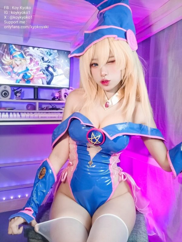 不只是还原！Kyoko黑魔法少女COS在经典可爱中注入性感暴击