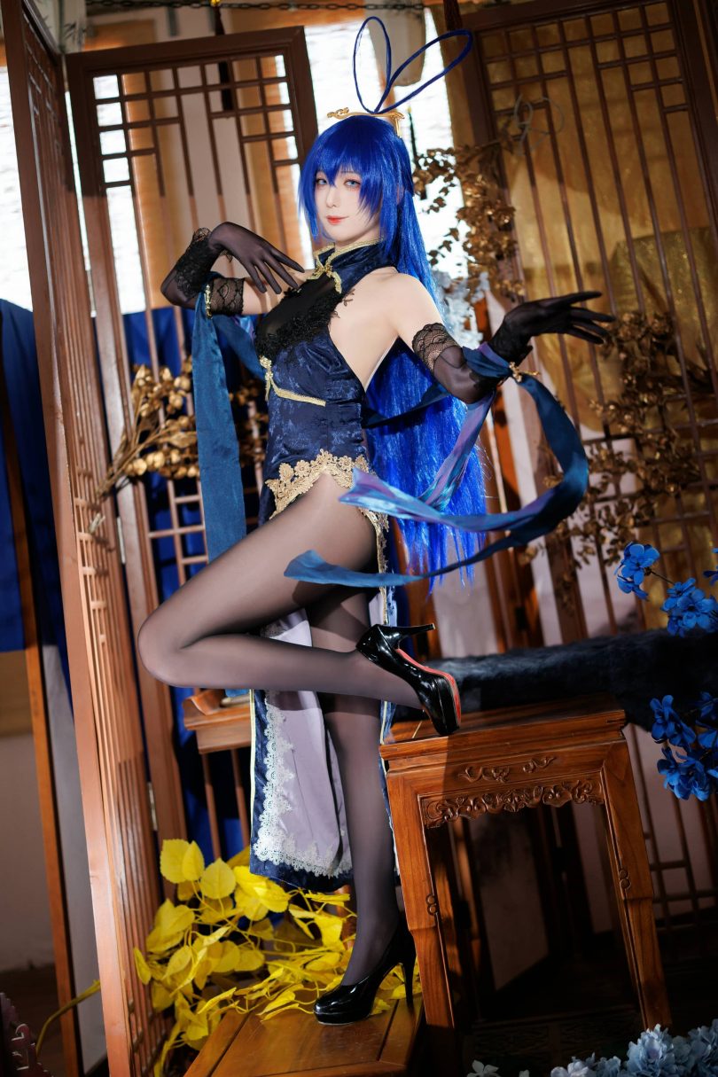 封疆疆vCOS新泽西|封疆疆v_碧蓝航线·新泽西旗袍cos[43P-626MB]