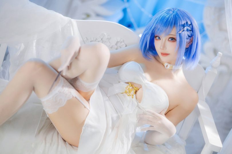 瓜希酱COS恰巴耶夫|瓜希酱_碧蓝航线·恰巴耶夫cos作品[20P-49MB]