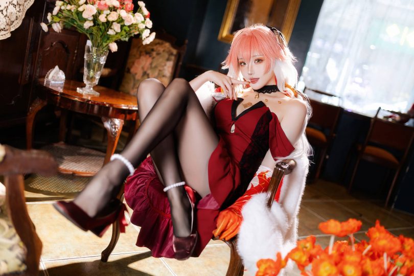 瓜希酱COS长离|瓜希酱_鸣潮·长离必胜客cos作品[18P-74MB]