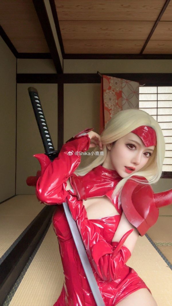 女忍者cosplay赏析|Shika小鹿鹿90年代街机游戏角色COS深度解析 女忍者cosplay赏析|Shika小鹿鹿90年代街机游戏角色COS深度解析