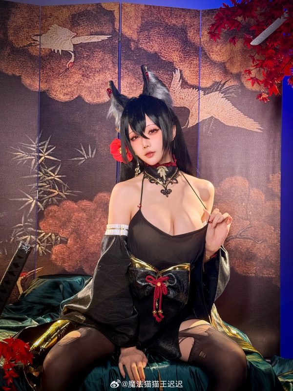 星之迟迟赤城COS：完美捕捉碧蓝航线狐狸精的性感与角色魅力
