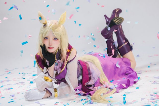 Pretty Derby瓜希酱成田路COS：速度与优雅并存的赛马娘魅力