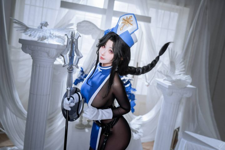 rioko凉凉子梅登冰玫瑰COS:演绎胜利女神妮姬的绝美冷艳气场 rioko凉凉子梅登冰玫瑰COS:演绎胜利女神妮姬的绝美冷艳气场