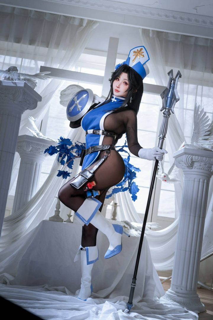 rioko凉凉子梅登冰玫瑰COS:演绎胜利女神妮姬的绝美冷艳气场 rioko凉凉子梅登冰玫瑰COS:演绎胜利女神妮姬的绝美冷艳气场