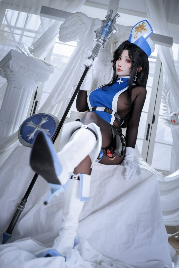 rioko凉凉子梅登冰玫瑰COS:演绎胜利女神妮姬的绝美冷艳气场 rioko凉凉子梅登冰玫瑰COS:演绎胜利女神妮姬的绝美冷艳气场