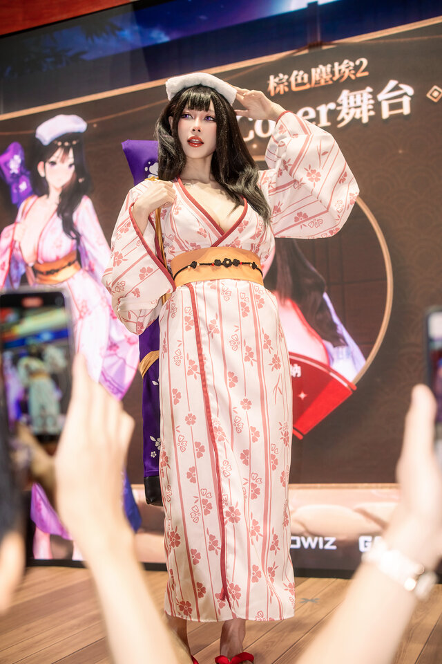 温泉修行者班塔纳COS赏析：餓小璇miu台北电玩展亮眼登场
