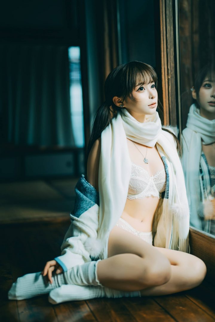 蠢沫沫毛衣比基尼COS赏析｜情人节甜美少女×清新可爱又性感！