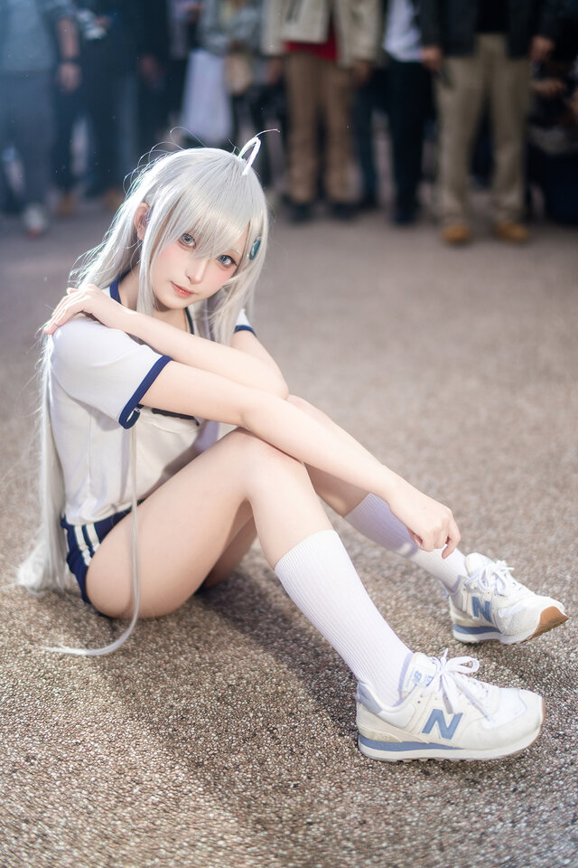 靠死亡游戏混饭吃：Turq_KJ.体操服幽鬼COS惊艳亮相台湾FF46
