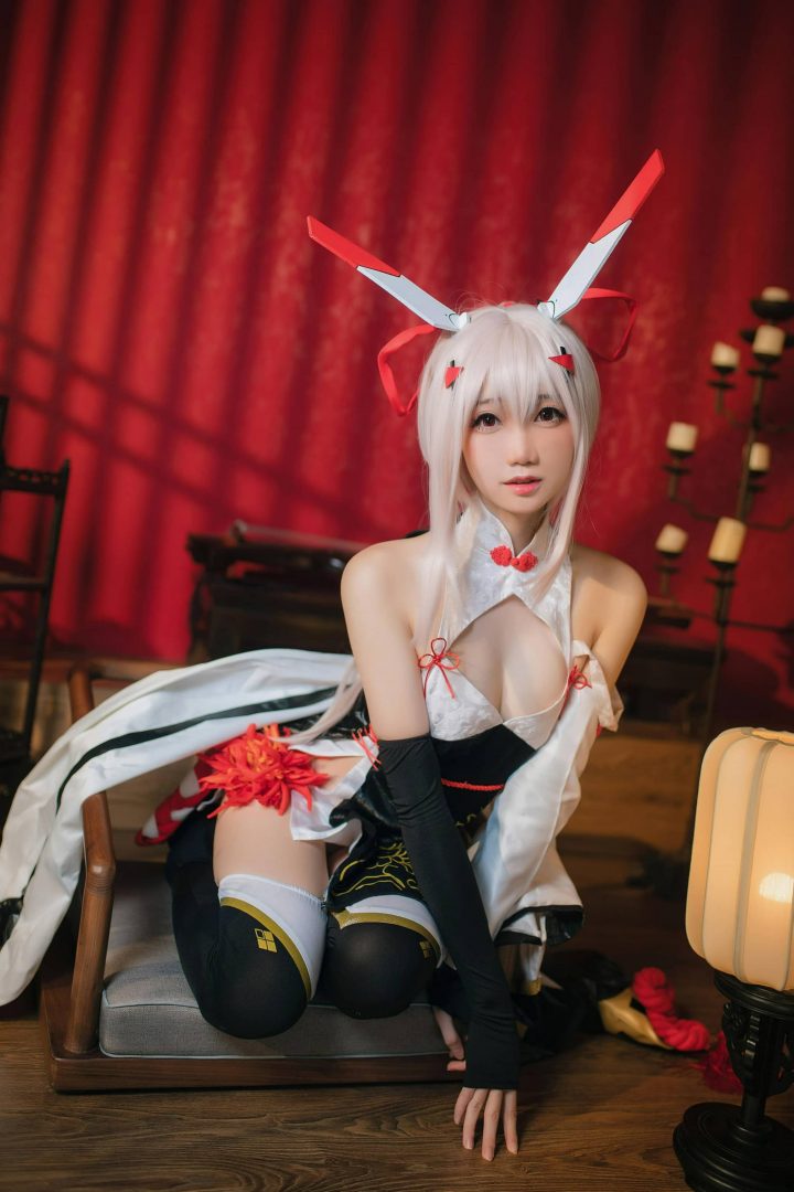 墨染影动鬼神余香:焖焖碳《碧蓝航线》绫波旗袍版COS赏析 墨染影动鬼神余香:焖焖碳《碧蓝航线》绫波旗袍版COS赏析