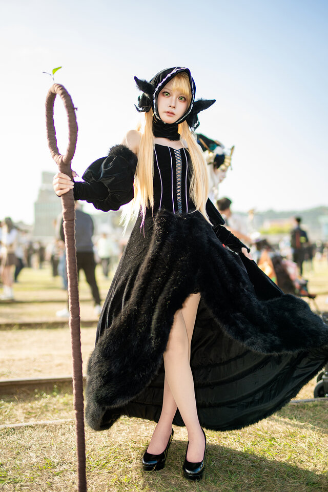 FFK18现场焦点!Kanami玛露希尔COS神秘冷艳的精灵魔法师 FFK18现场焦点!Kanami玛露希尔COS神秘冷艳的精灵魔法师