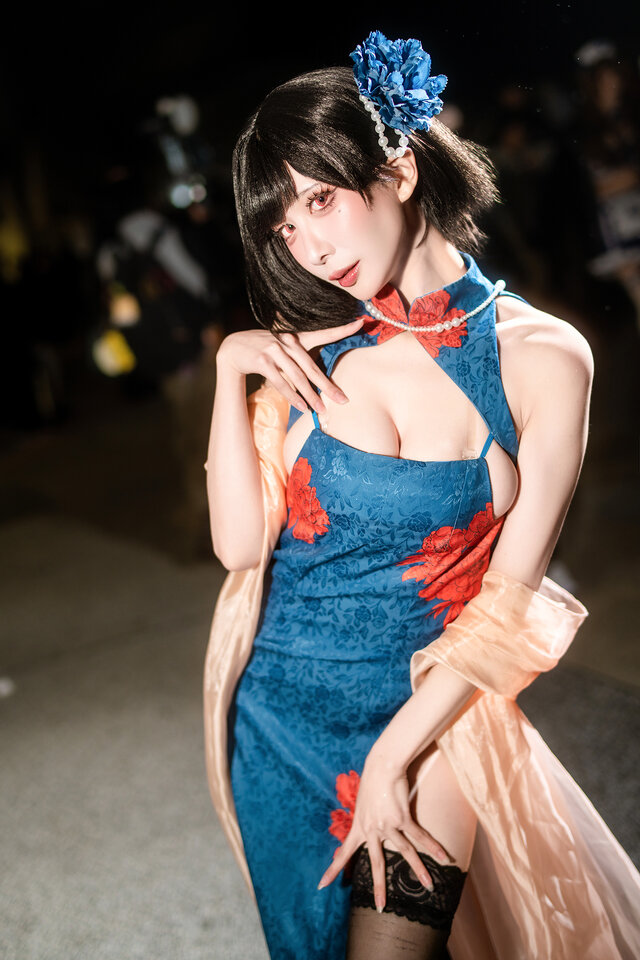 碧蓝航线·建武COS：小律Ritsu演绎东方风华FF46现场惊艳亮相