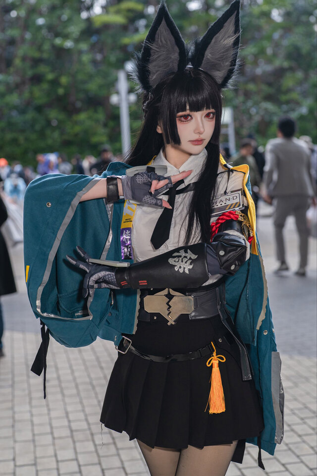 WonderFestival2026:YUKO喵星见雅COS狐狸耳出场直接封神 WonderFestival2026:YUKO喵星见雅COS狐狸耳出场直接封神