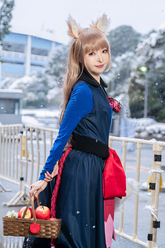 WonderFestival2026雪景奇迹!Mayuchi赫萝COS冬日童话氛围 WonderFestival2026雪景奇迹!Mayuchi赫萝COS冬日童话氛围