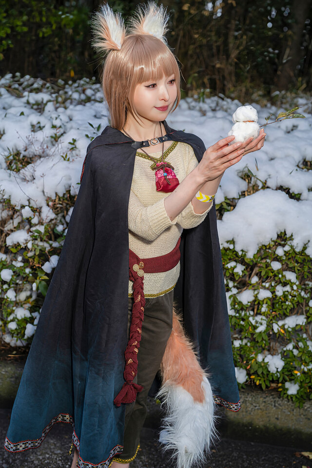 WonderFestival2026雪景奇迹!Mayuchi赫萝COS冬日童话氛围 WonderFestival2026雪景奇迹!Mayuchi赫萝COS冬日童话氛围