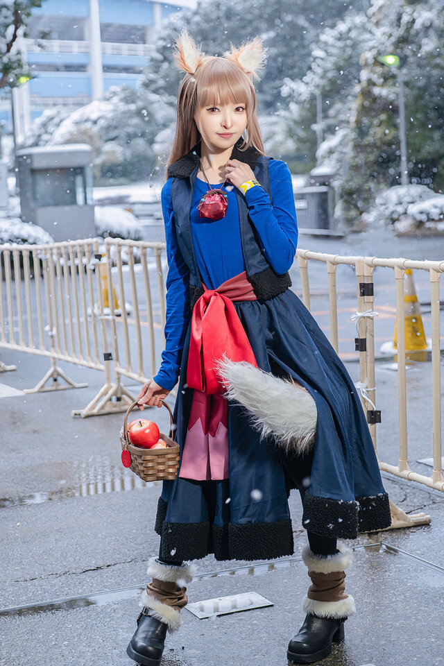 WonderFestival2026雪景奇迹!Mayuchi赫萝COS冬日童话氛围 WonderFestival2026雪景奇迹!Mayuchi赫萝COS冬日童话氛围