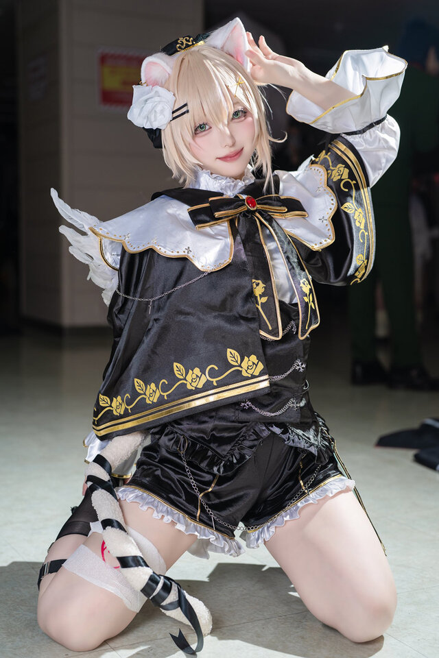 海韵hayu胡桃乃亚COS:VSPO!猫耳萌力全开元气少女跃然眼前 海韵hayu胡桃乃亚COS:VSPO!猫耳萌力全开元气少女跃然眼前