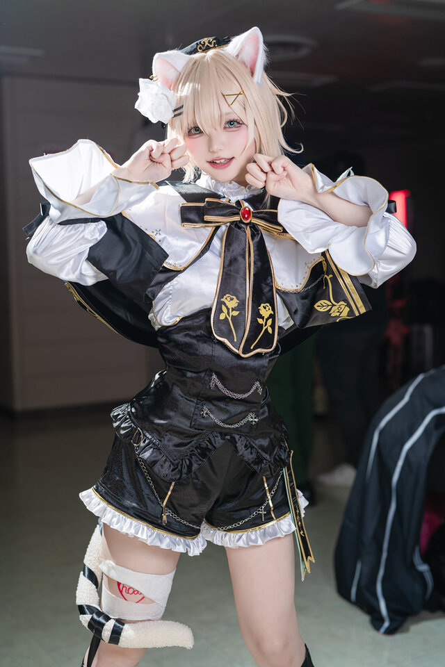 海韵hayu胡桃乃亚COS:VSPO!猫耳萌力全开元气少女跃然眼前 海韵hayu胡桃乃亚COS:VSPO!猫耳萌力全开元气少女跃然眼前