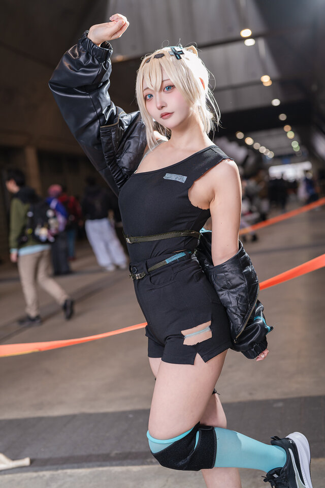 Ame风真伊吕波COS|Hololive运动系元气少女形象全新诠释 Ame风真伊吕波COS|Hololive运动系元气少女形象全新诠释