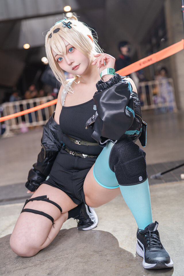 Ame风真伊吕波COS|Hololive运动系元气少女形象全新诠释 Ame风真伊吕波COS|Hololive运动系元气少女形象全新诠释